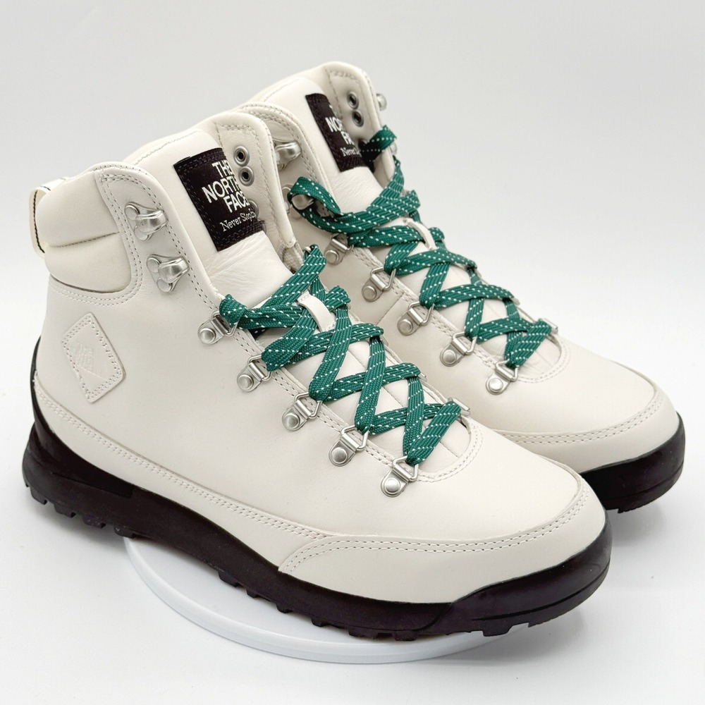 The North Face Back To Berkeley IV Regen Size 10 Women White/Forest NEW